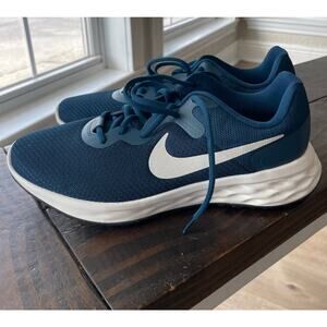 Nike Revolution Womens Shoes Size 9.5 DC3729-403 Running Training Casual Blue